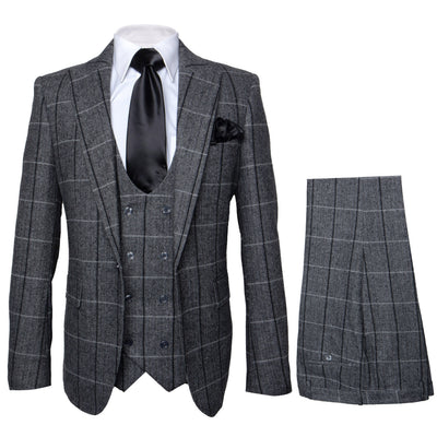 Rossi Man Max Collection Slim Fit Suit in Brown