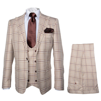 Rossi Man Slim Fit 3 Piece Suit RM1824