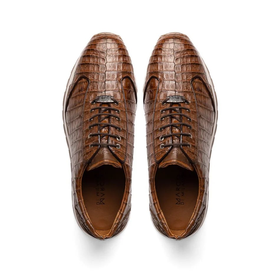 Marco Di Milano Alonzo Caiman Crocodile Sneakers