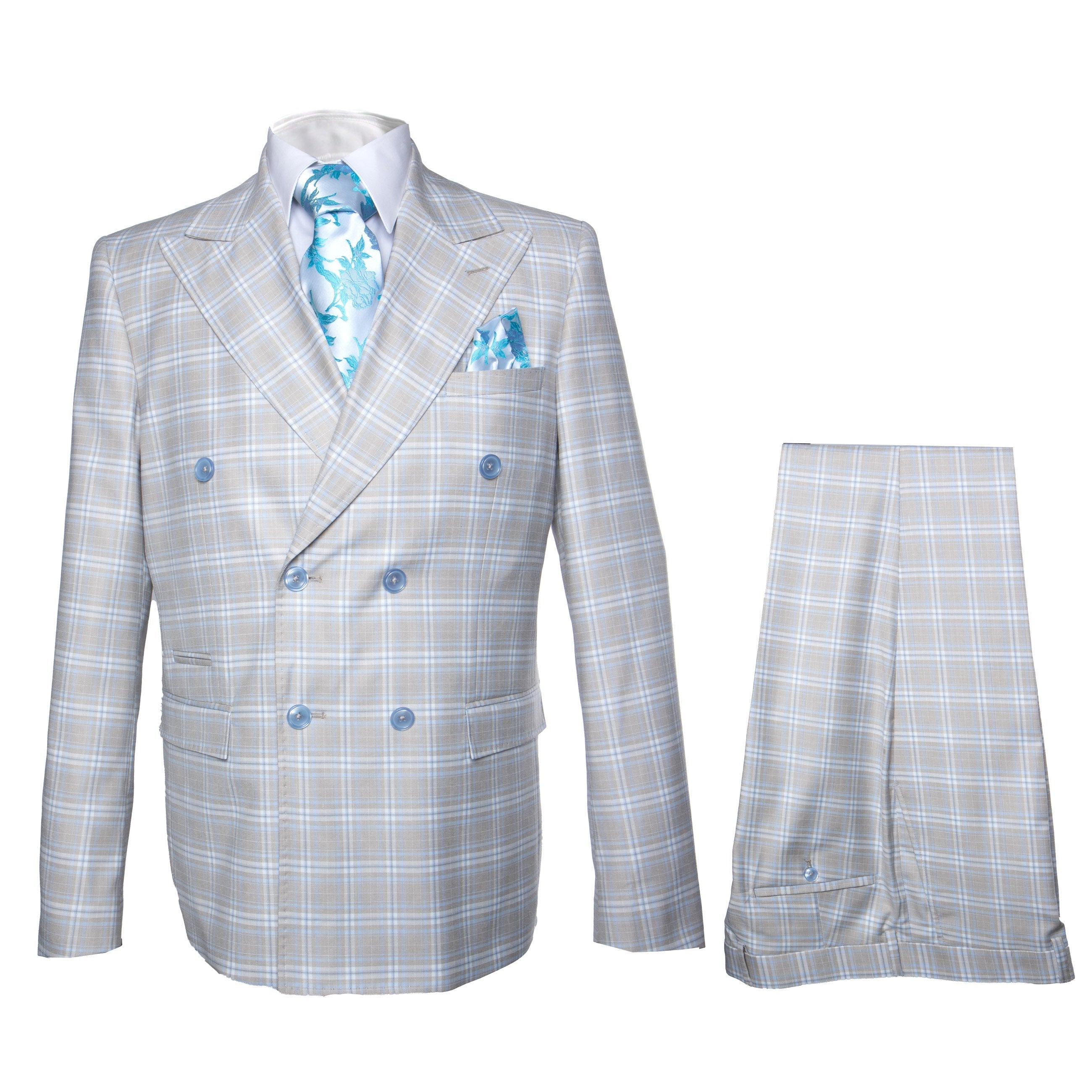 ROSSI MAN MILANO RM1829 Double Breasted Suit