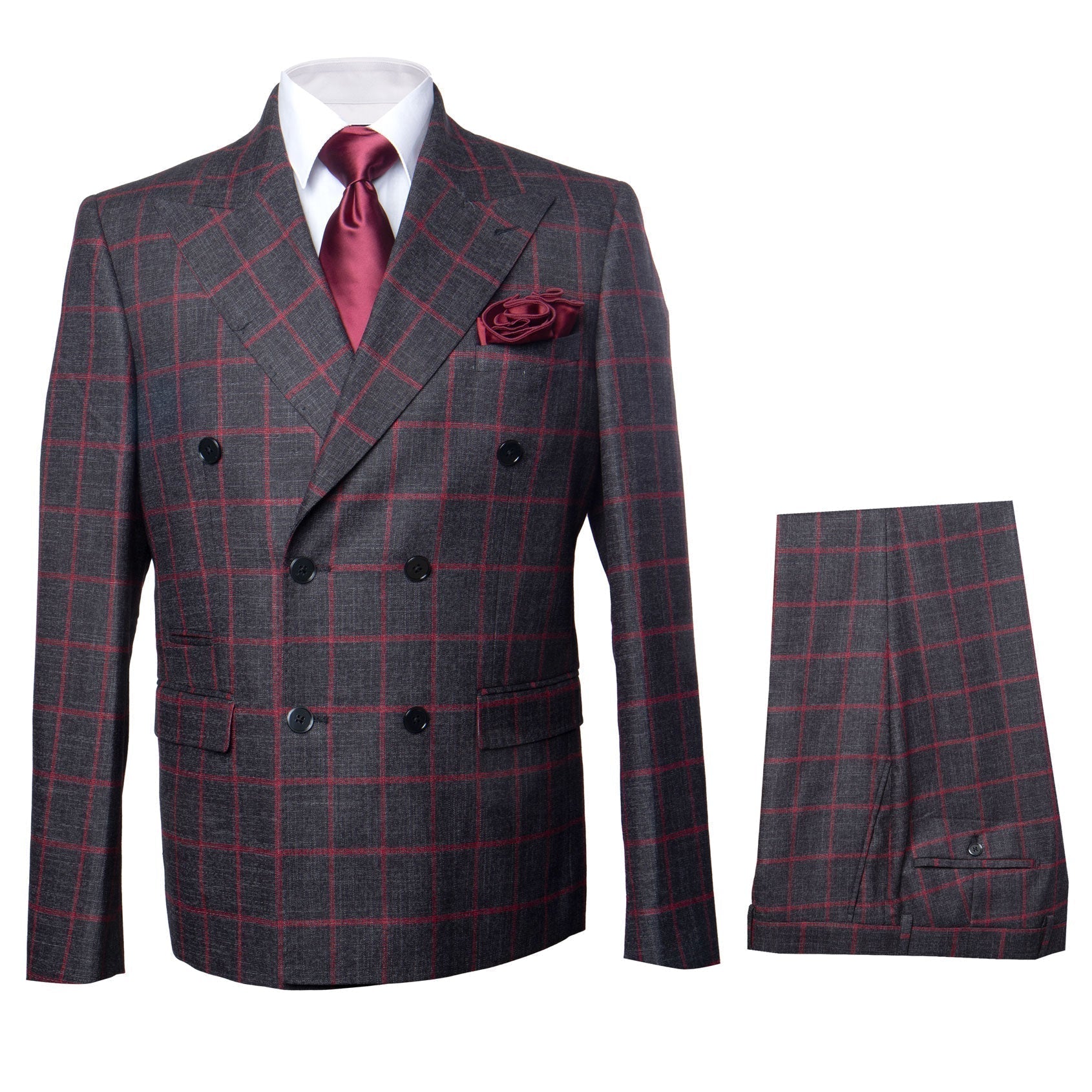 ROSSI MAN MILANO RM1844 Double Breasted Suit