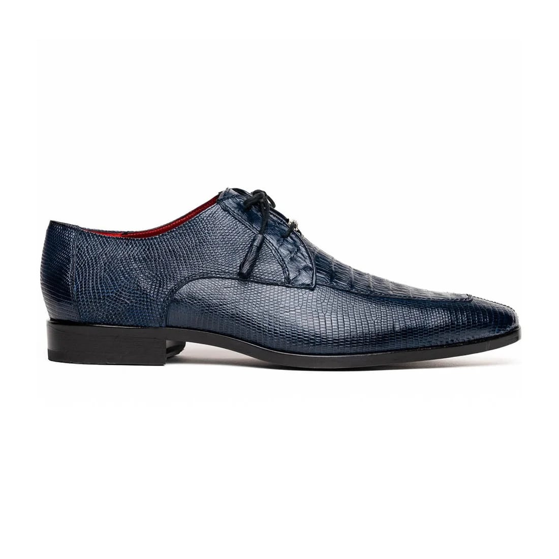 Merida Navy Blue Lizard & Caiman Oxfords