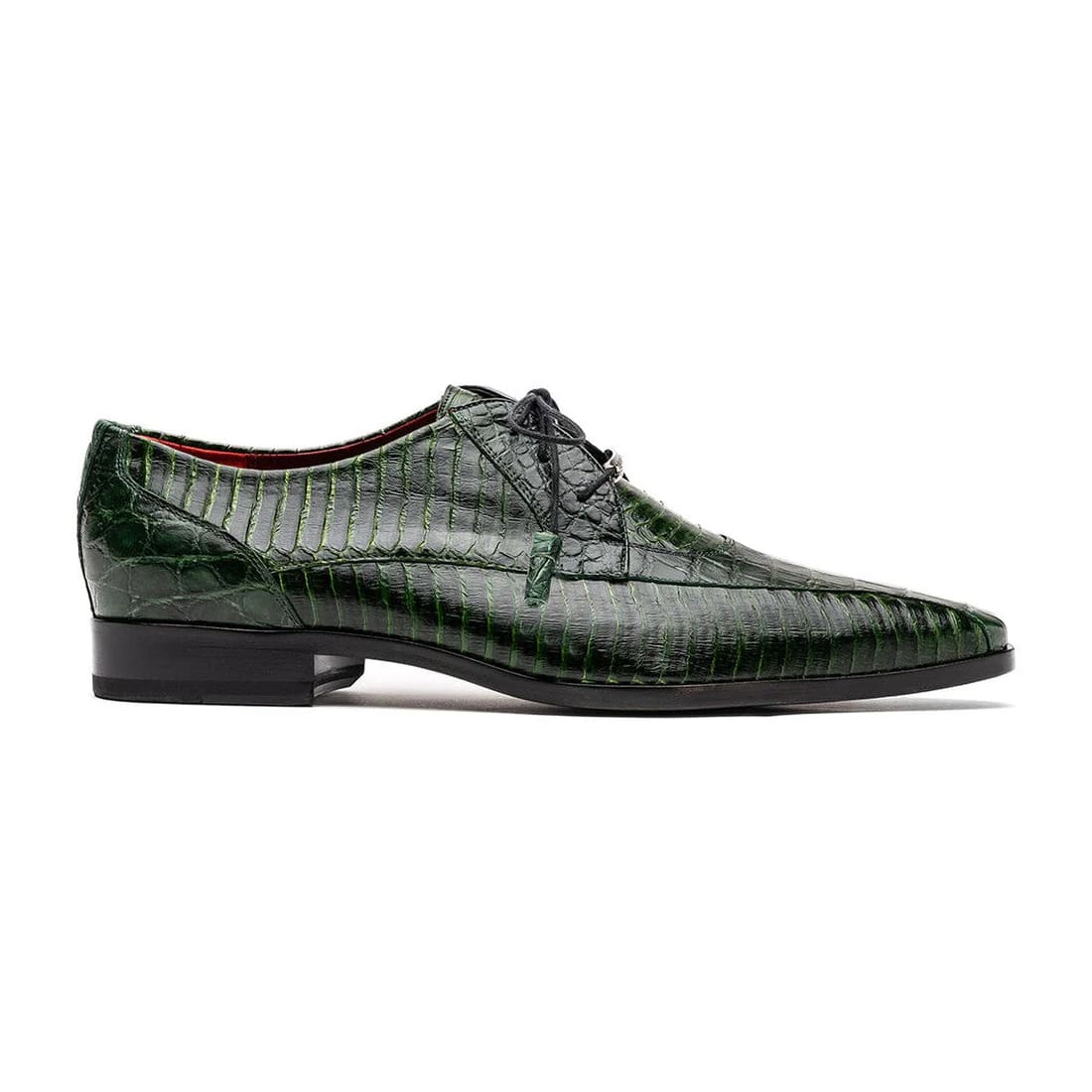 Marco Di Milano Green Alligator & Cobra Derby Oxfords