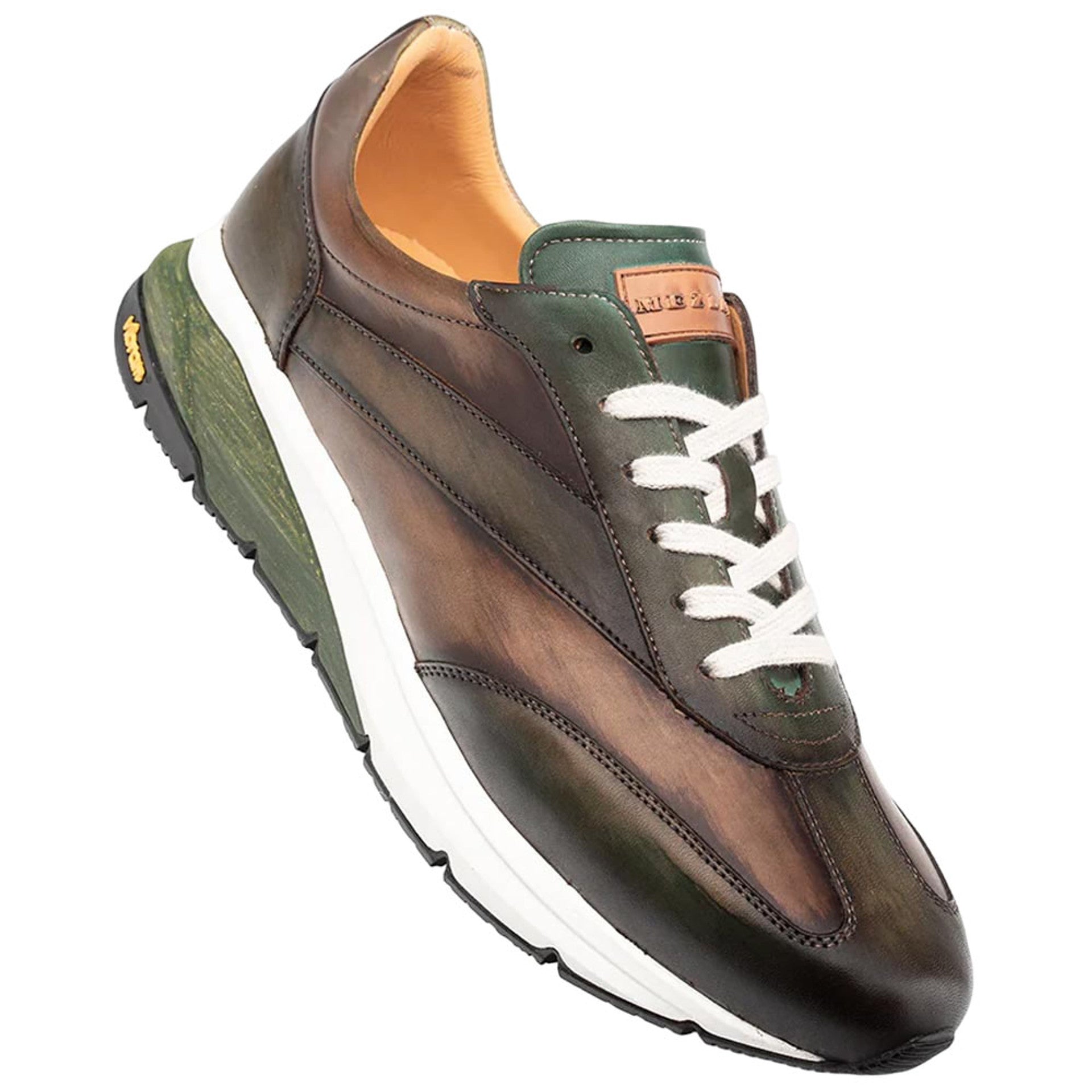Mezlan Magico Two-Toned Forest/Olive Sneakers