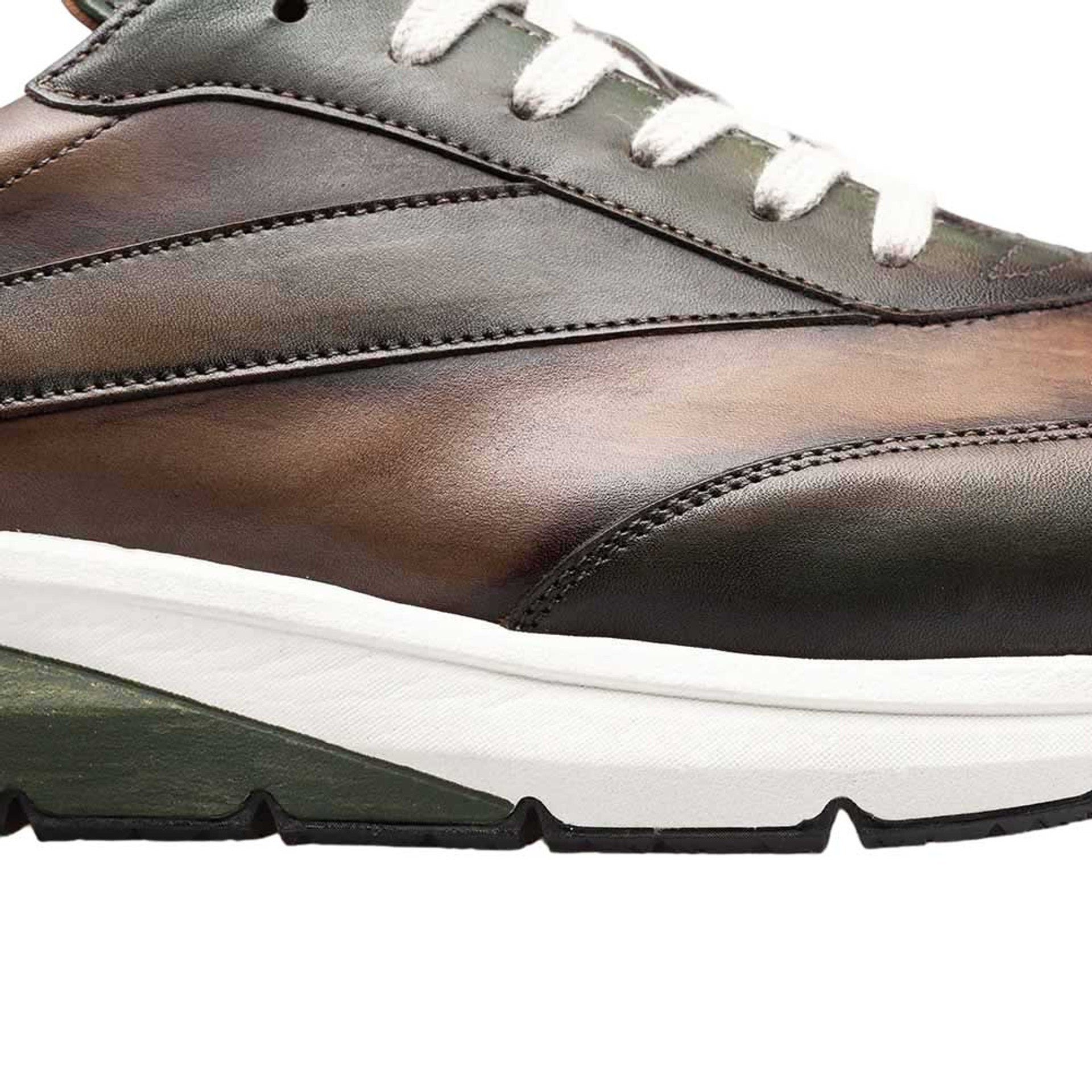 Mezlan Magico Two-Toned Forest/Olive Sneakers
