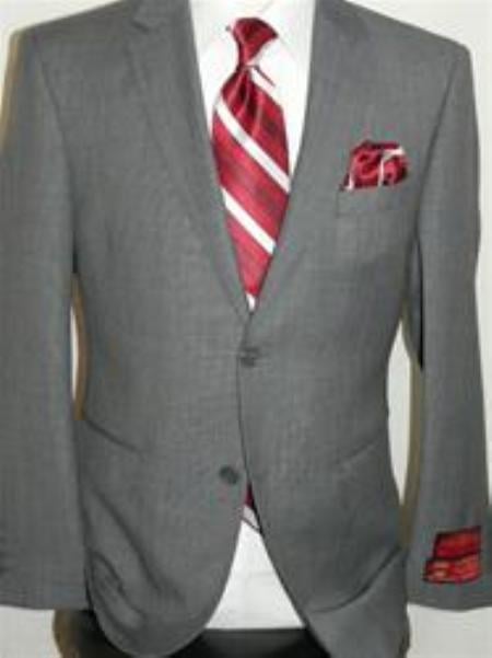 Pinstripe touch fabric Suit By ~ Authentic Mantoni Brand Pin Stripe- High End Suits - High Quality Suits