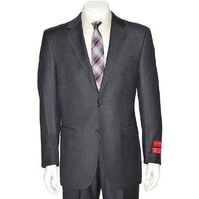 Authentic Tiglio Brand Men's Grey Two-button Suit - High End Suits - High Quality Suits