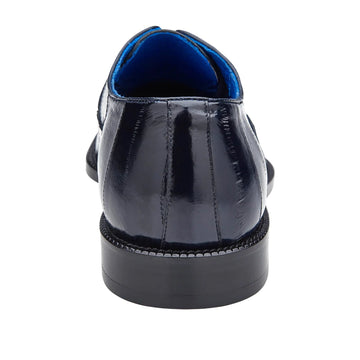 Belvedere Mare Ostrich & Eel Skin Dress Shoe
