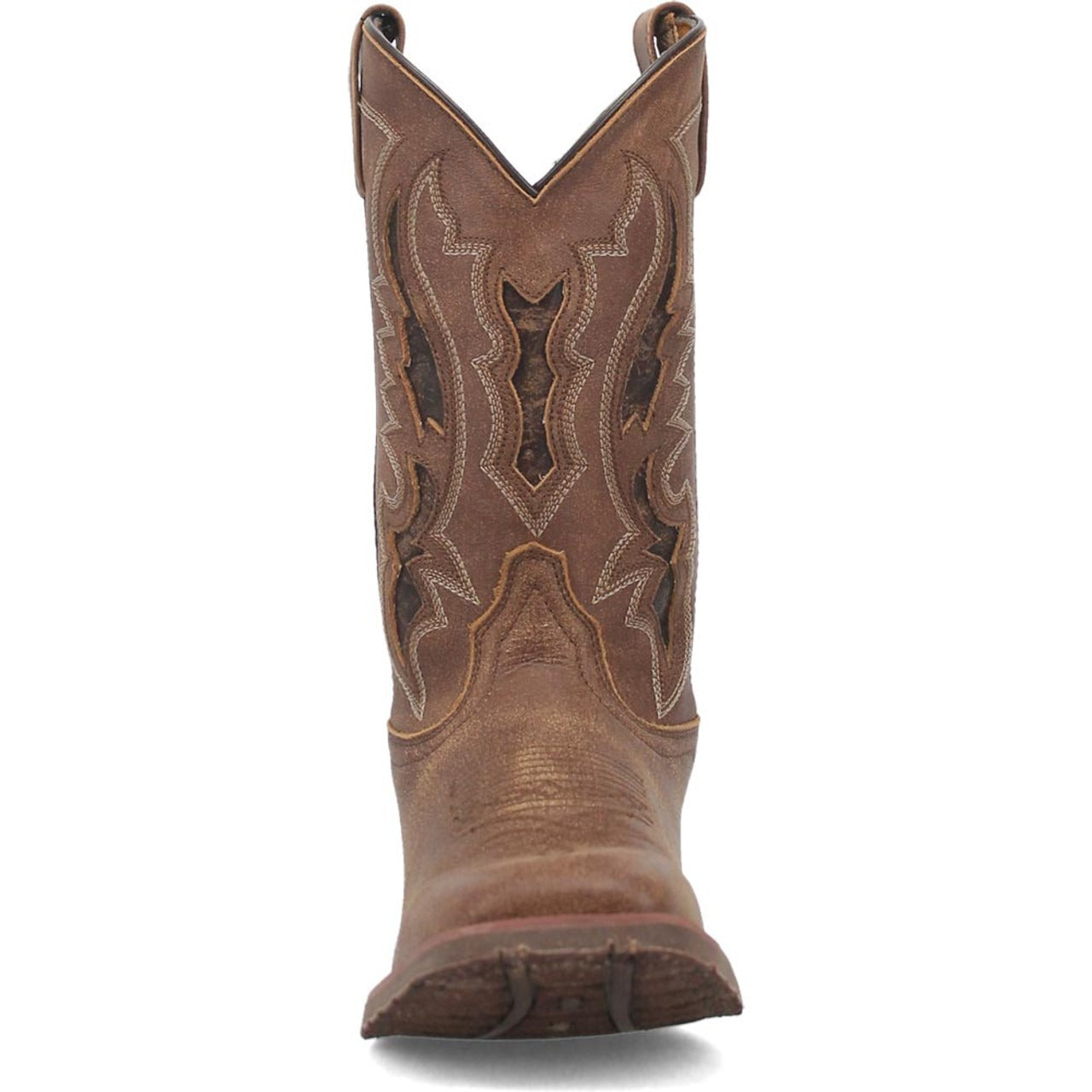 Laredo Martie Tan Broad Square Toe Boots