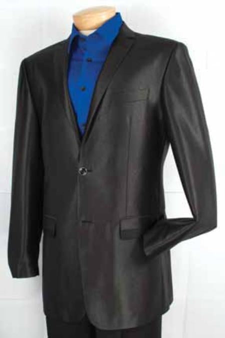 Men's 2 Button Cheap Priced Designer Fashion Dress Casual Blazer For Men On Sale Black Blazer main image 1