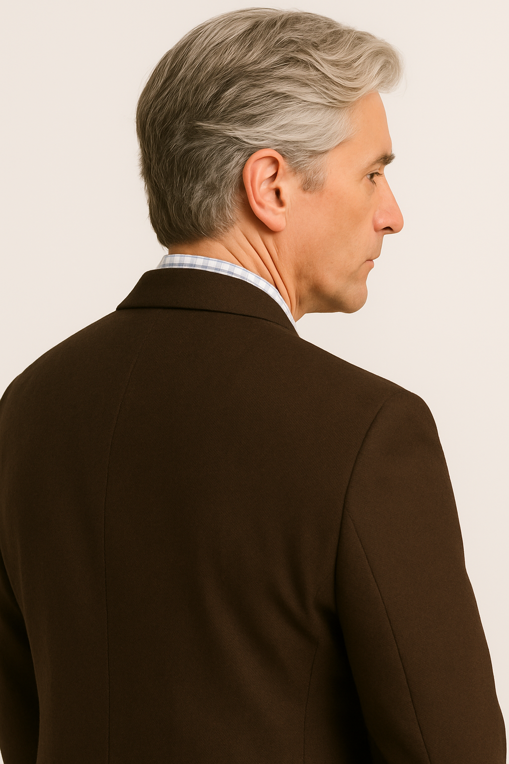 Men's Brown 2 Button Fashion Dress Casual Blazer