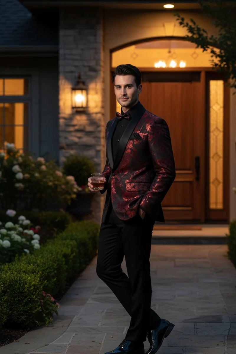 Men’s Red Tuxedo