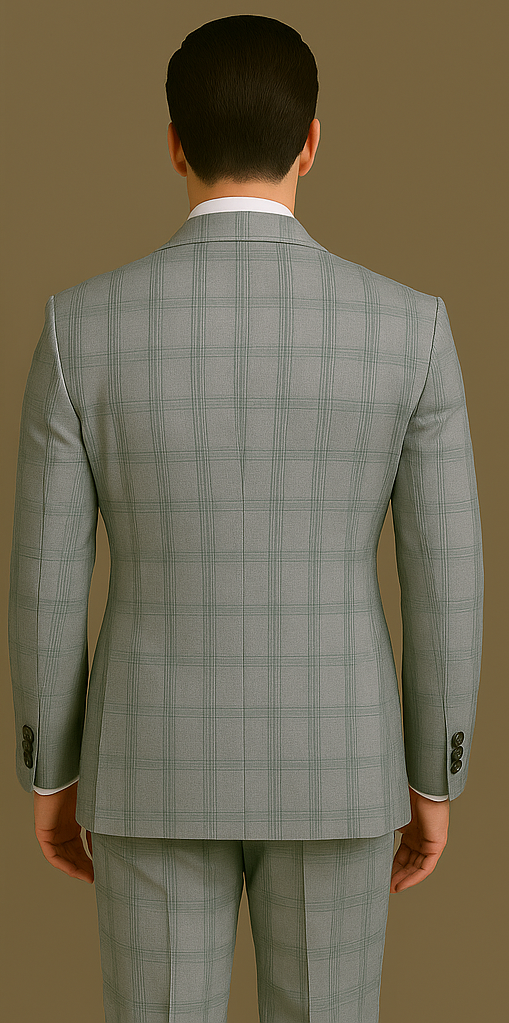 Rossi Man Milano Slim Fit Double Breasted Suit