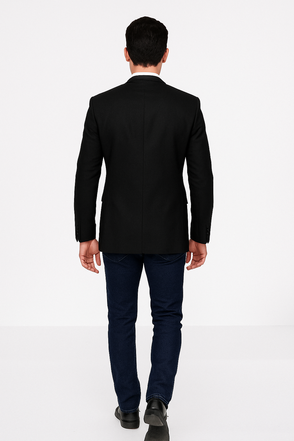 Men's Summer Linen Light Weight Blazer ~ Sport coat ~ Jacket Black