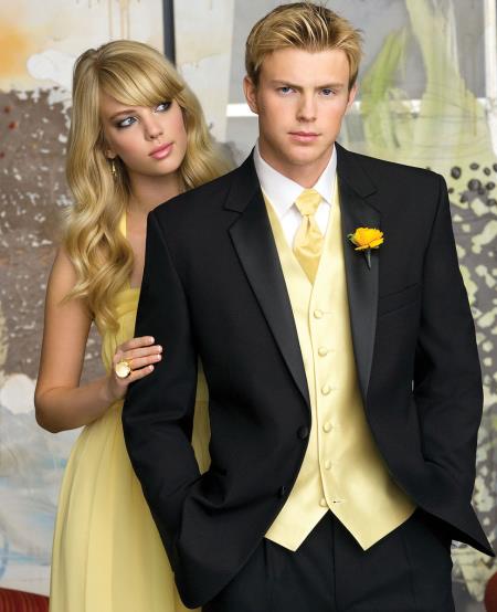 Men's 1 Button Notch Tuxedo Package