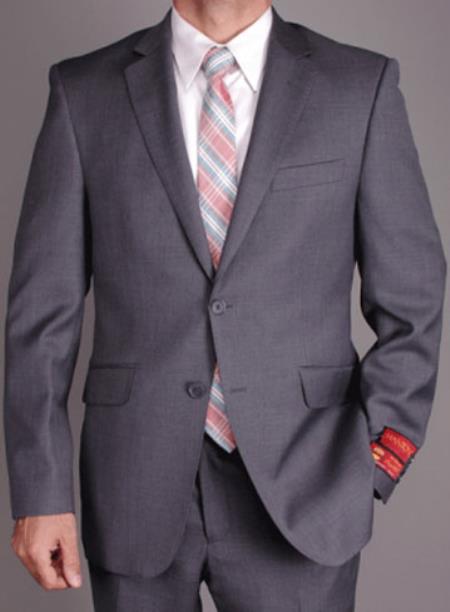 Authentic Mantoni Brand Real With Tags Cheap Priced Business Suits Clearance Sale 2 Pleats Dark Navy- High End Suits - High Quality Suits main image 0
