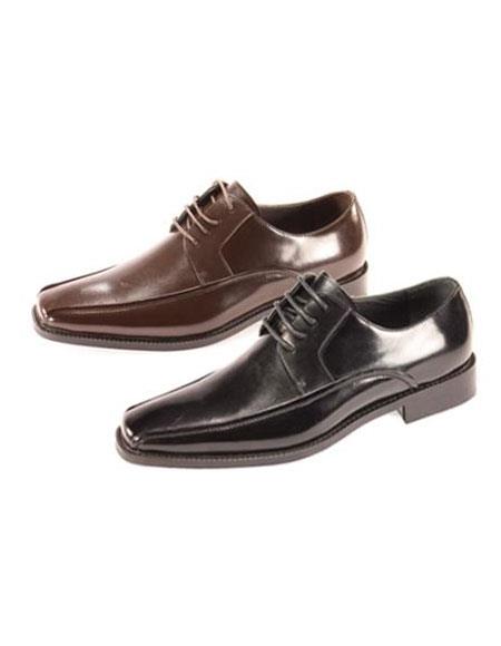 Brown Dress Shoe Mens Oxford Shoes Available in Black & Brown - Cheap Priced Men's Discounted black dress shoes