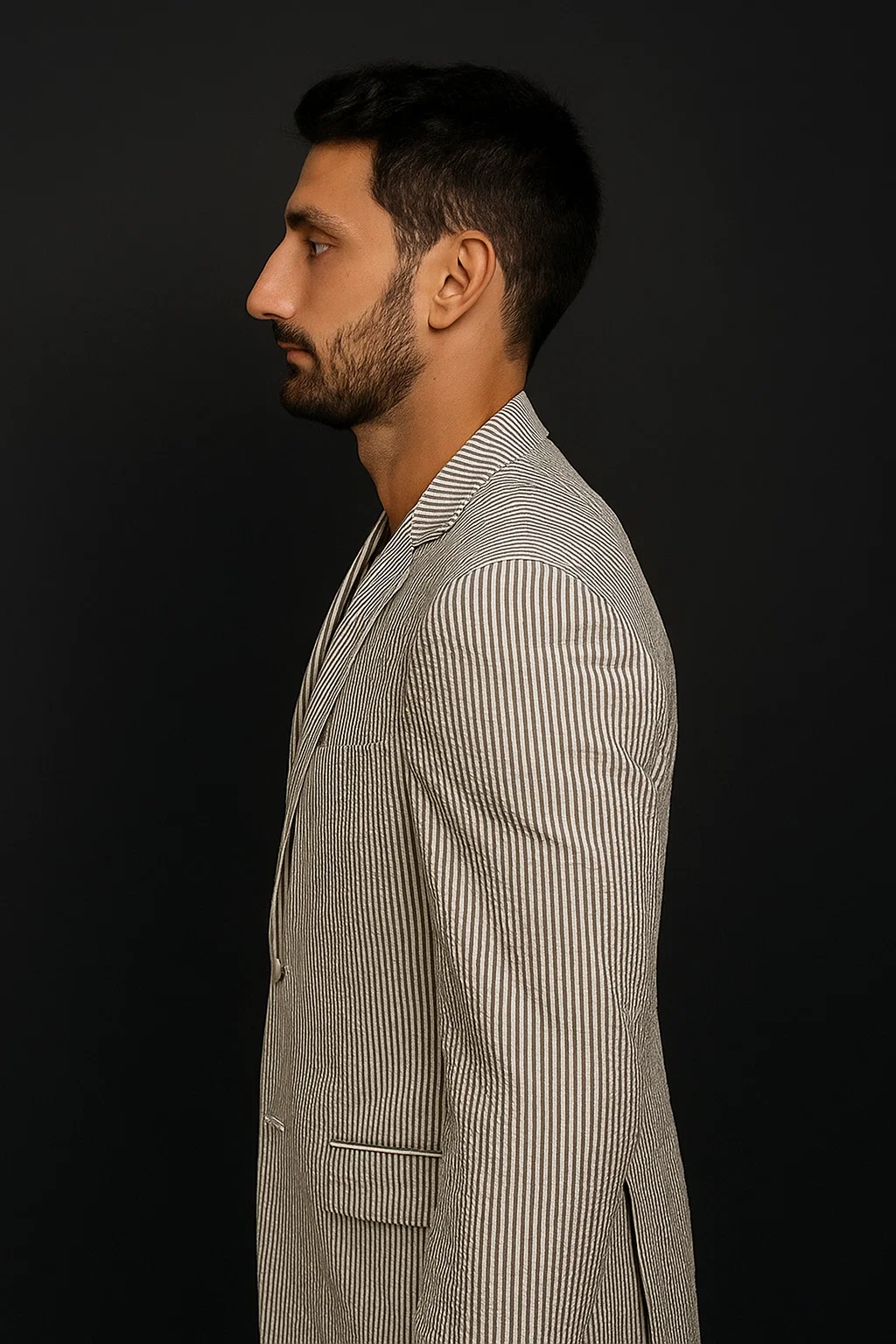 Mens-Black-White-Modern-Fit-Suit