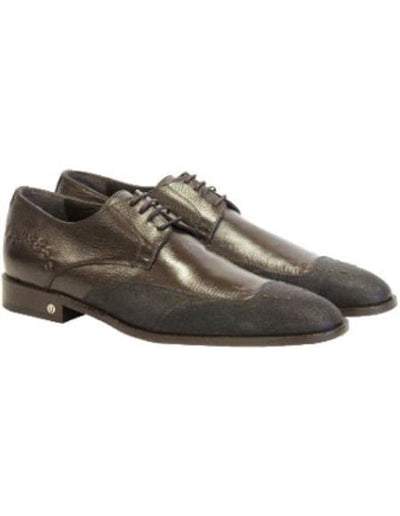Brown Dress Shoe Mens Brown Vestigium Genuine Catshark Derby Shoes