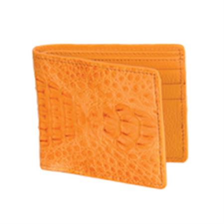 Wild West Boots Wallet-Buttercup Genuine Exotic caiman ~ World Best Alligator ~ Gator Skin