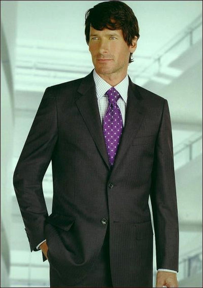 Authentic Tiglio Brand Real With Tags Cheap Priced Business Suits Clearance Sale Flat Front Charcoal - Color: Dark Grey Suit- High End Suits - High Quality Suits