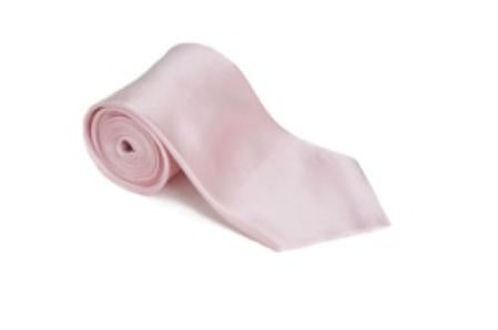 Englishrose 100% Silk Solid Necktie With Handkerchief  Buy 10 of same color Tie For $25 Each - Men's Neck Ties - Mens Dress Tie - Trendy Mens Ties main image 1
