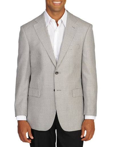 Mens Houndstooth Blazers Mens houndstooth checkered Blazer Black
