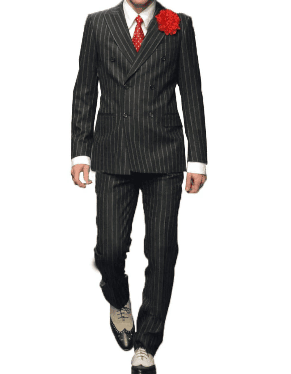 Mens Double Breasted Gomez Addams Costume Jacket