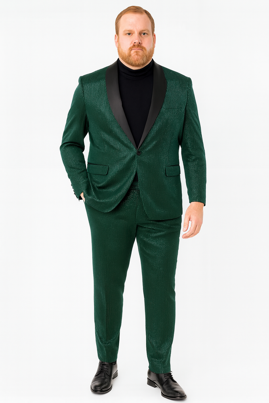 Emerald Green Slim Fit Tuxedo Suit