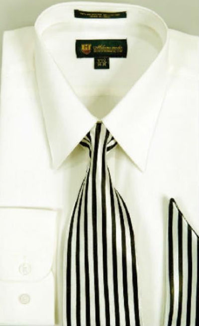 Affordable Clearance Cheap Mens Dress Shirt Sale Online Trendy - Ivory Point(Straight) Collar Men's Dress Shirt