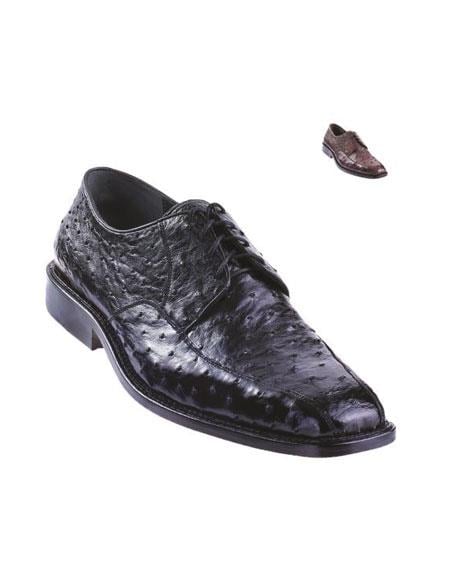 exotic-ostrich-oxford-shoe-black