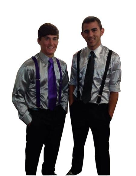 Men's Silver Button Closure Long Sleeve Jacket