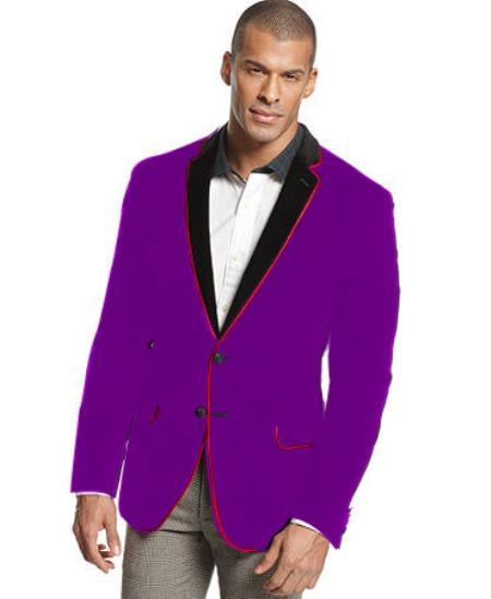 Men's Velvet Blazer ~ Sportcoat velour Men's blazer Jacket