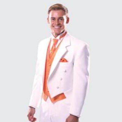 White Notch Full Dress by Erik Lawrence