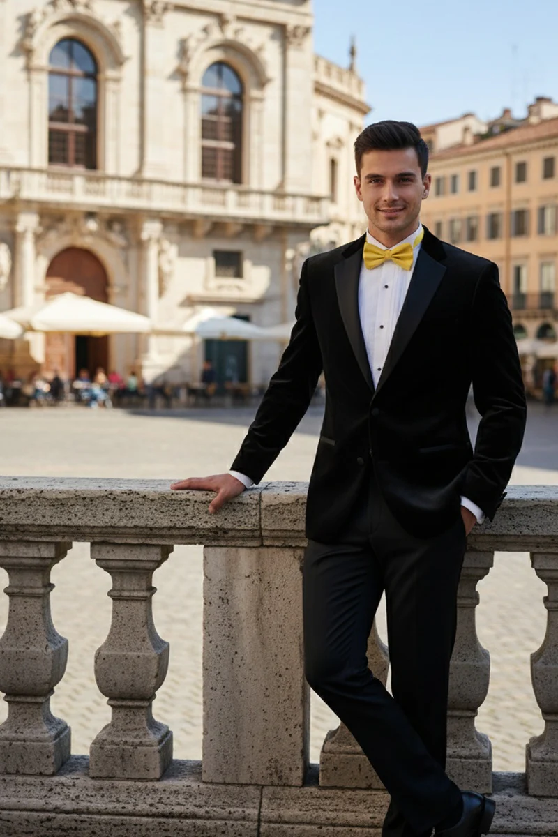 Mens Black Tuxedo
