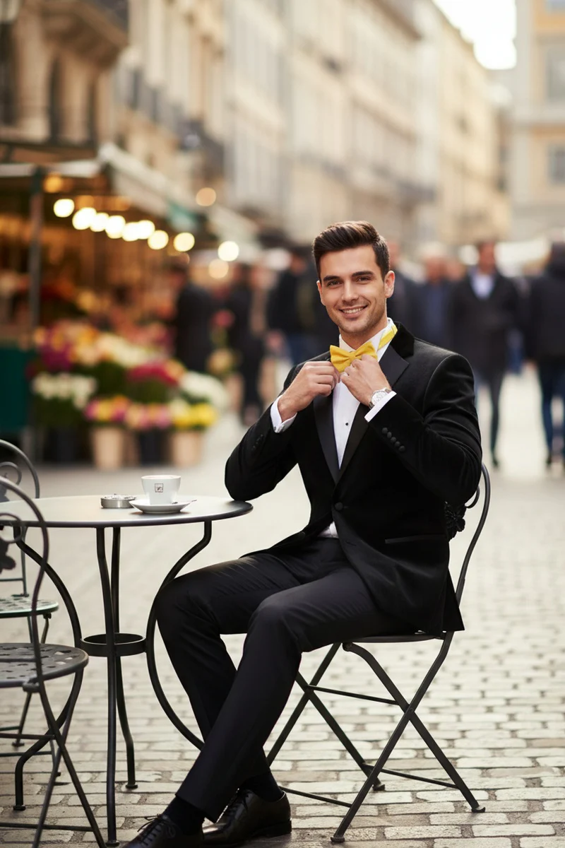 Mens Black Tuxedo