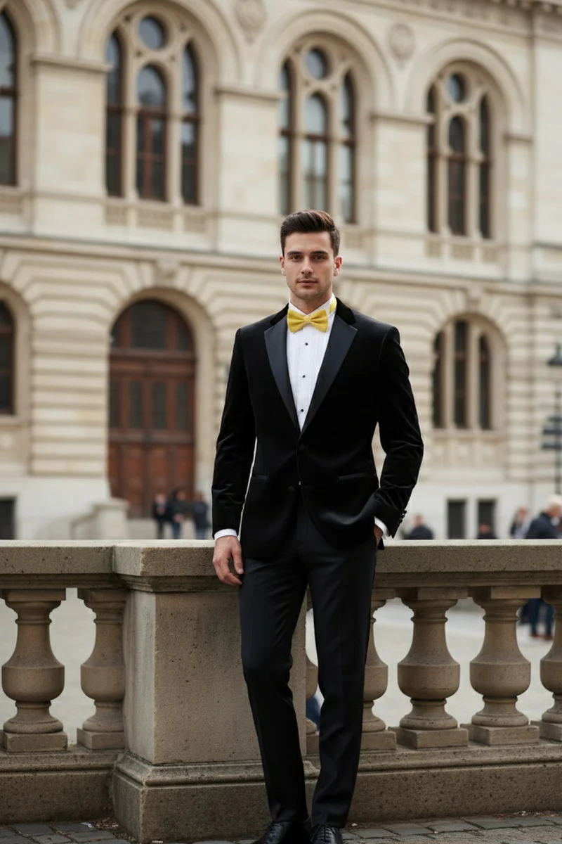 Mens Black Tuxedo