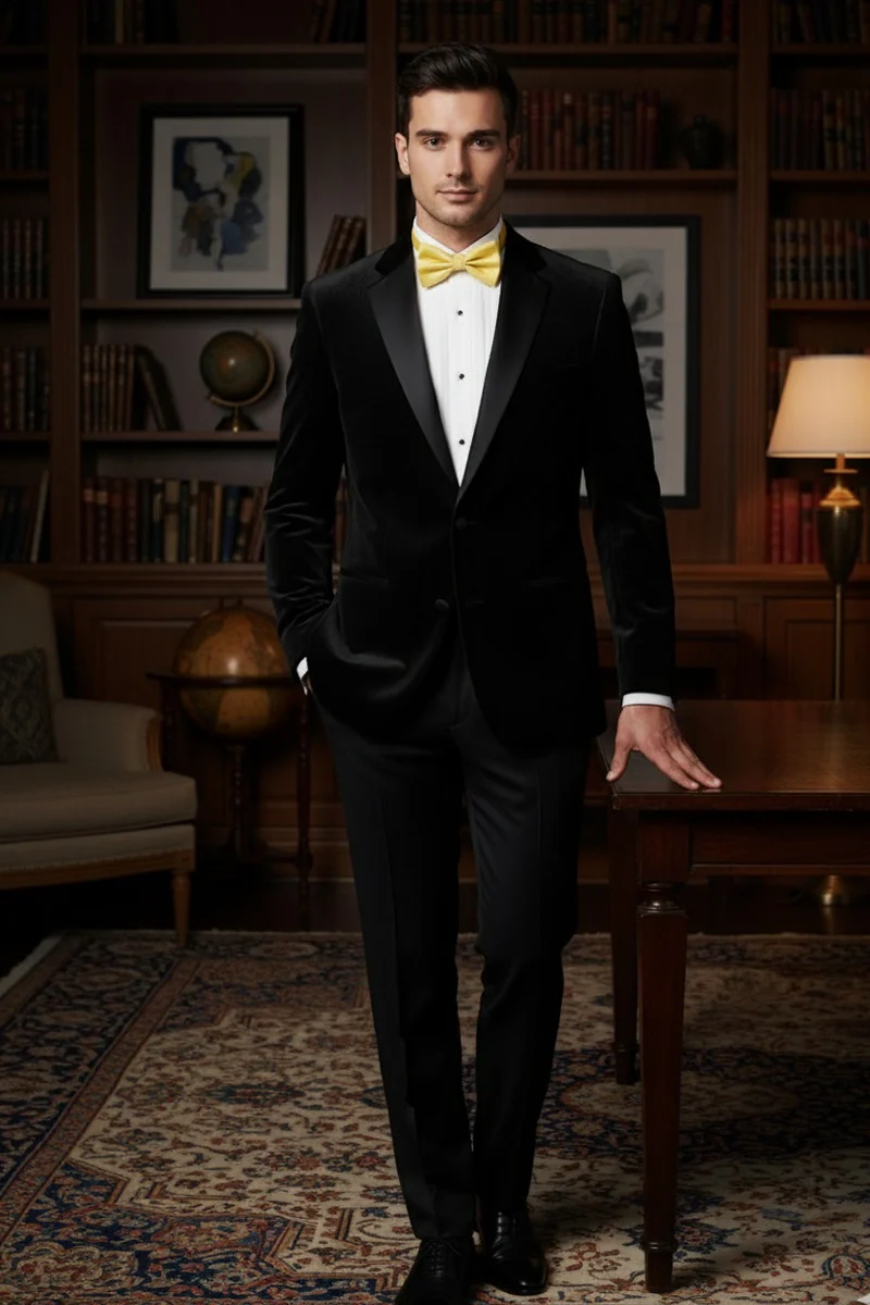 Mens Black Tuxedo