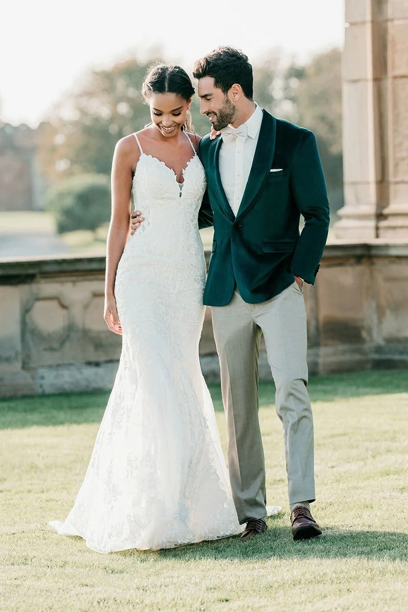 Venice Emerald Green Velvet Dinner Jacket