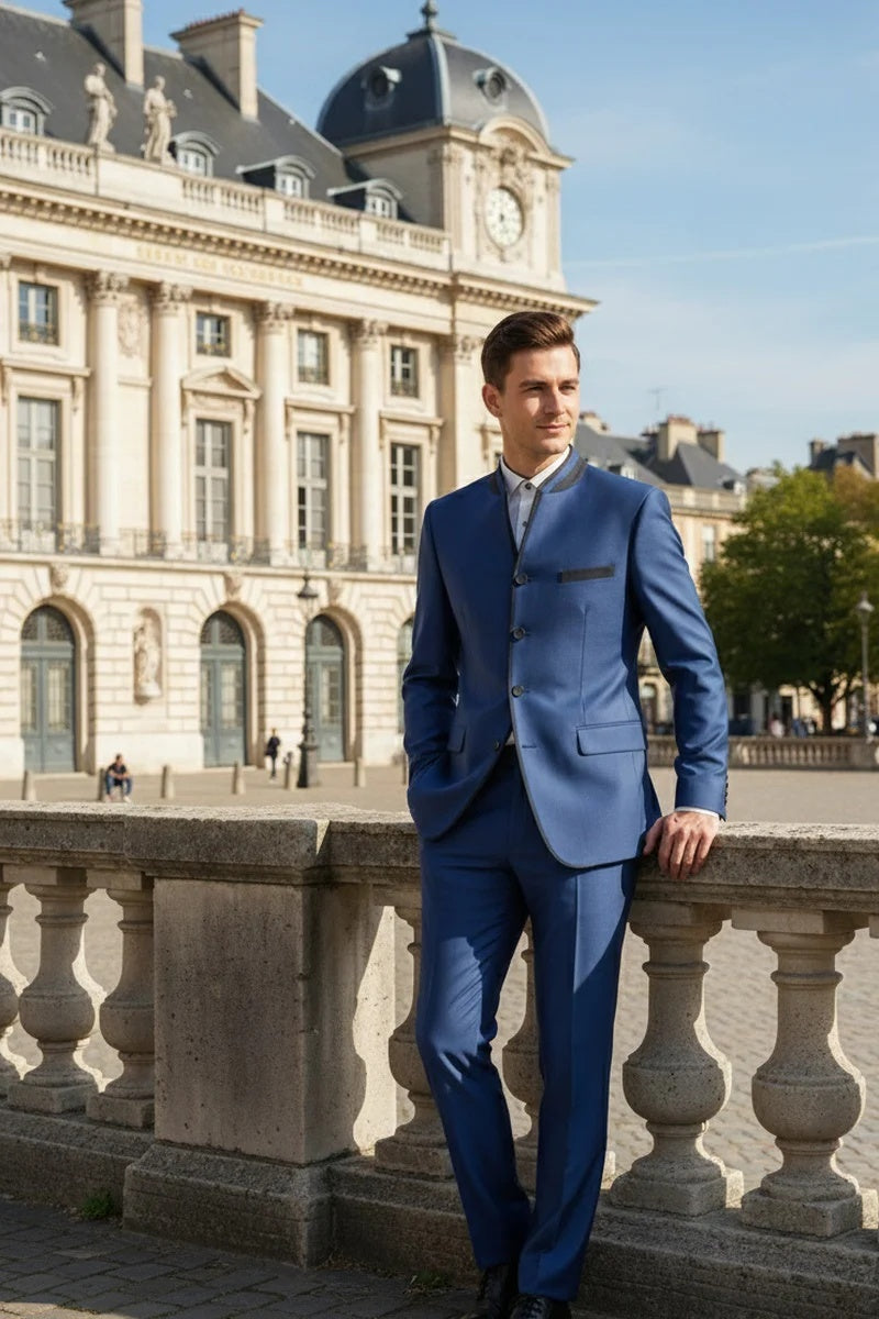 Mens Blue Tuxedo