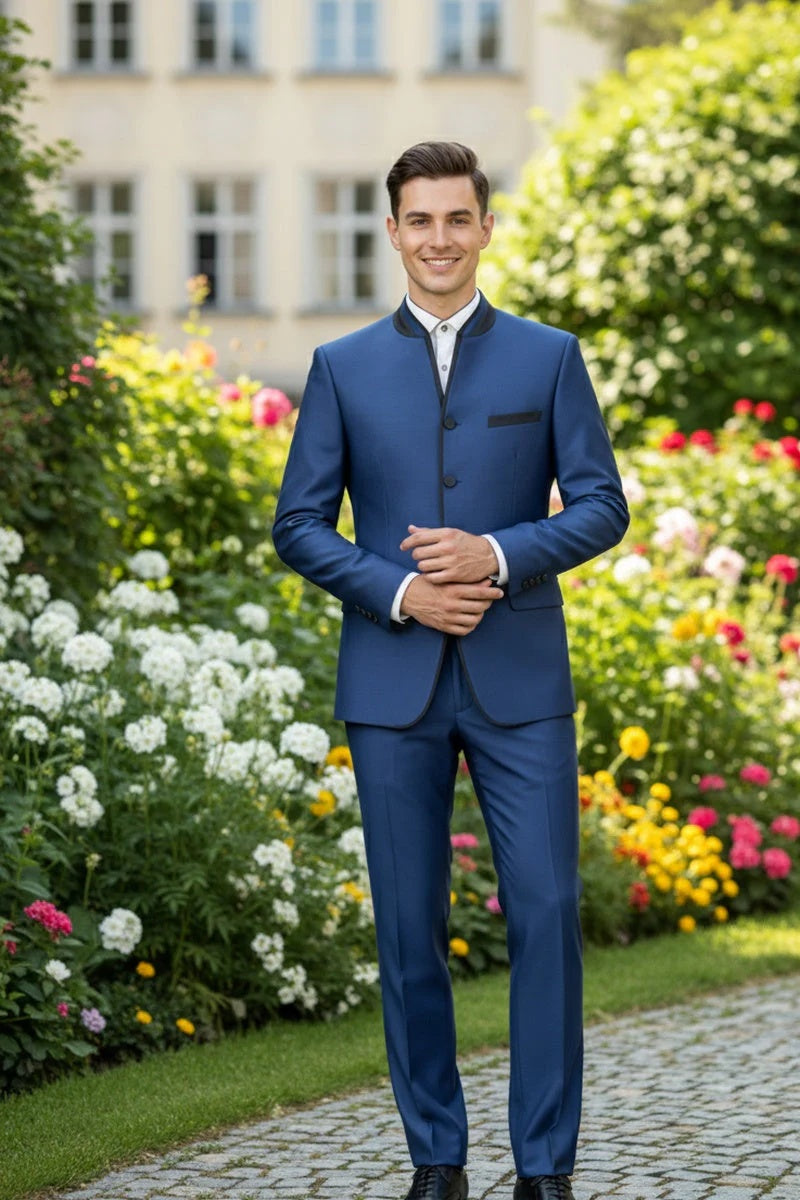 Mens Blue Tuxedo