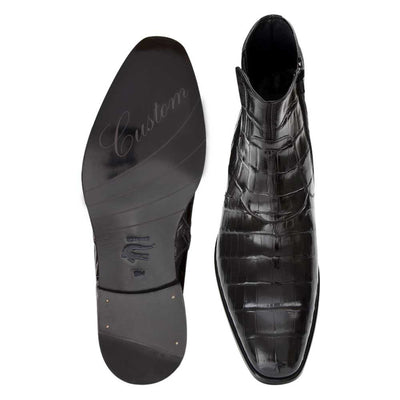 Belucci Alligator Skin Boots by Mezlan, Made in Spain