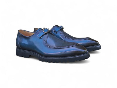 Moc Toe Single Monk Loafer Carrucci