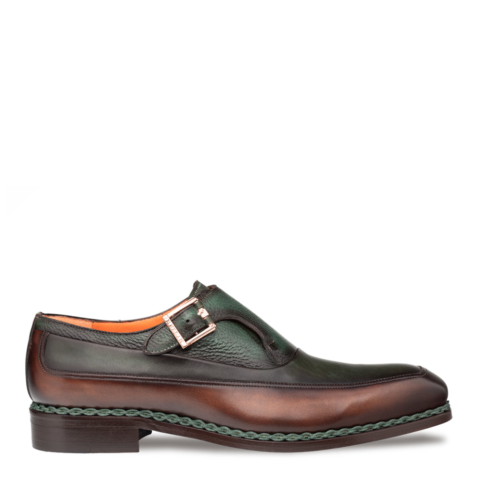Artesano Two-toned Monk Strap by Mezlan