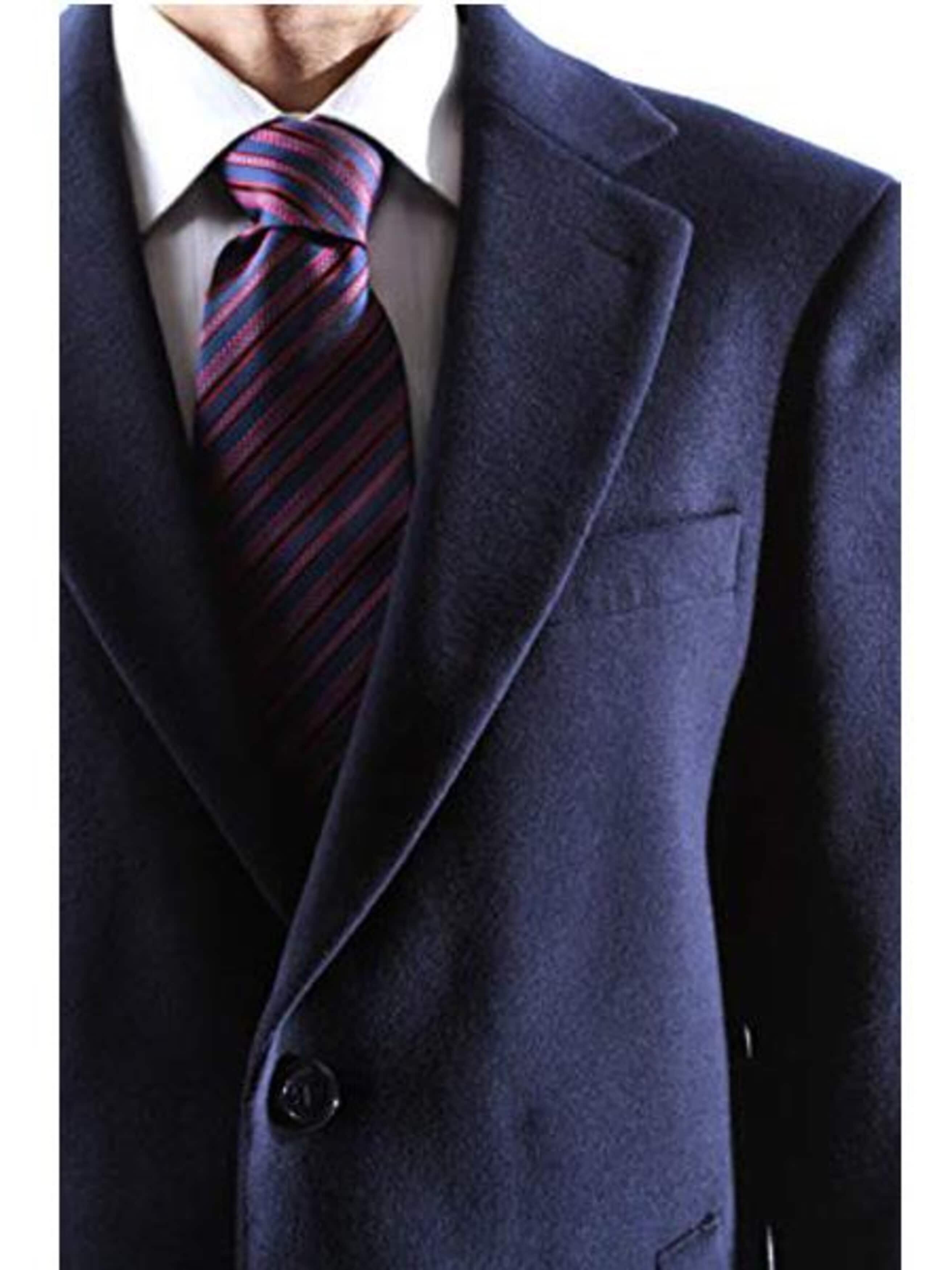 Caravelli Navy 3/4 Length Men's Car Coat