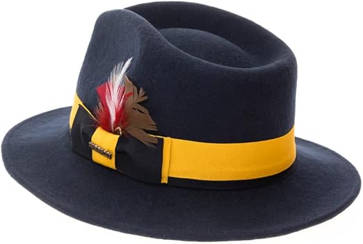 Grayson Crushable Wool Fedora by AlligatorWarehouse