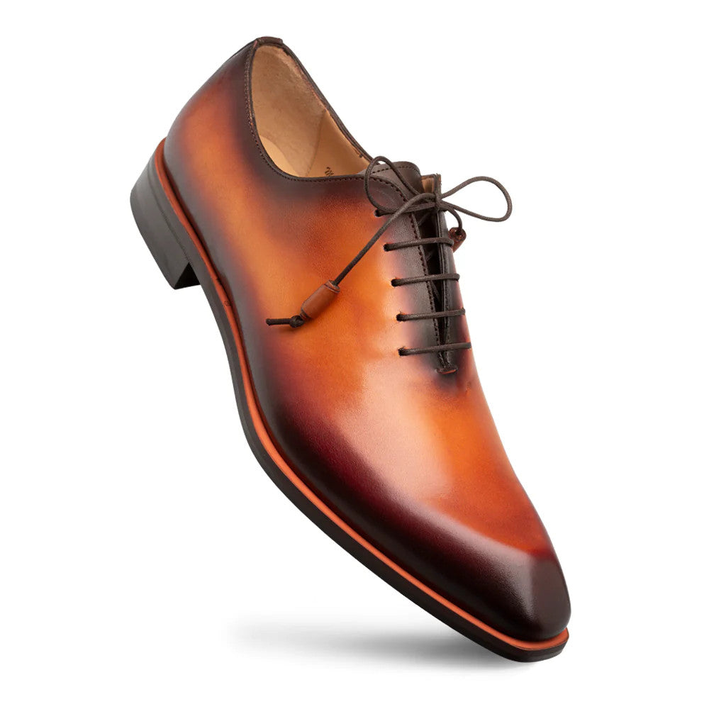 Dietro Whole Cut Oxford New Tan by Mezlan