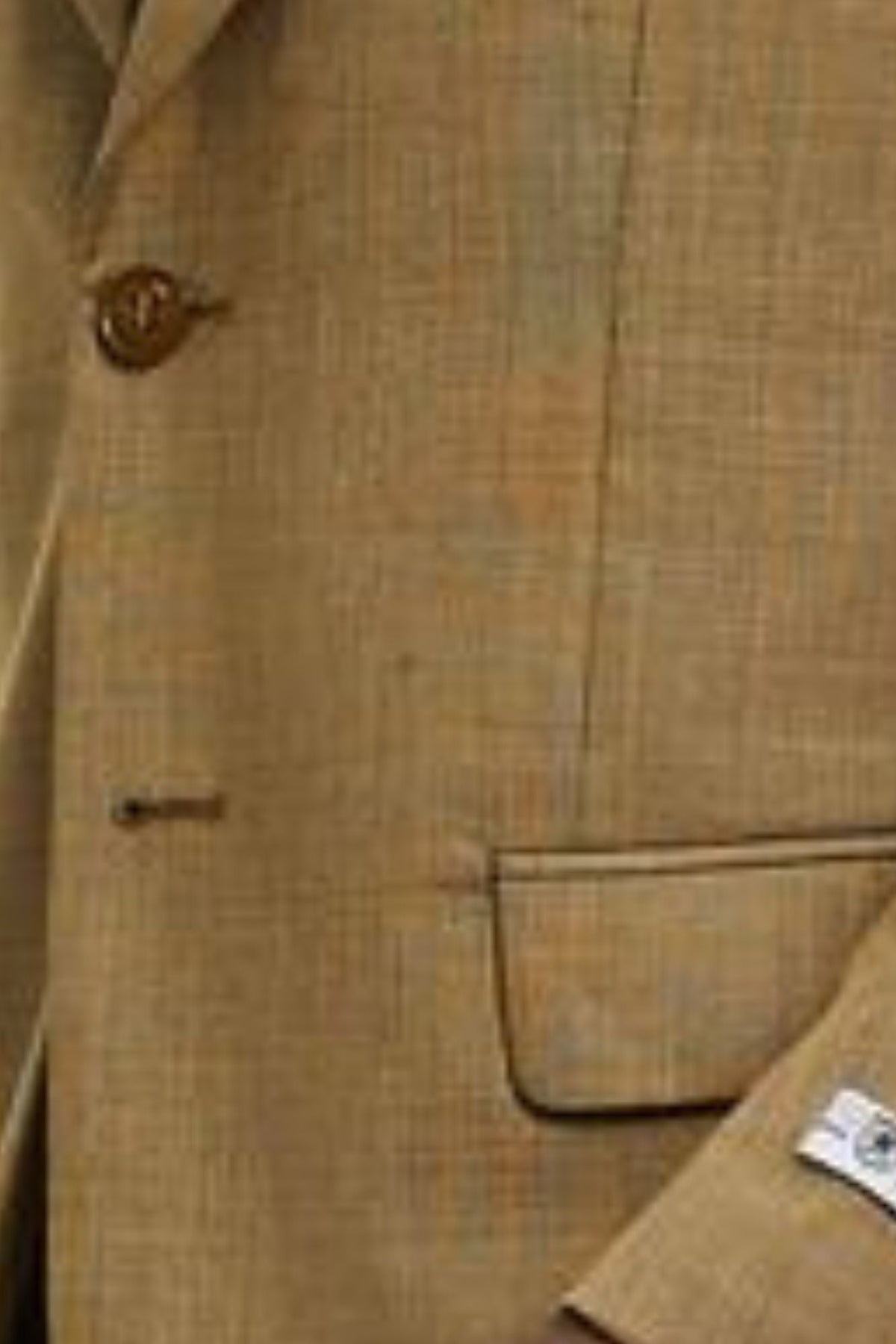 Oatmeal Textured 3-Piece Hybrid Fit Suit by Stacy Adams