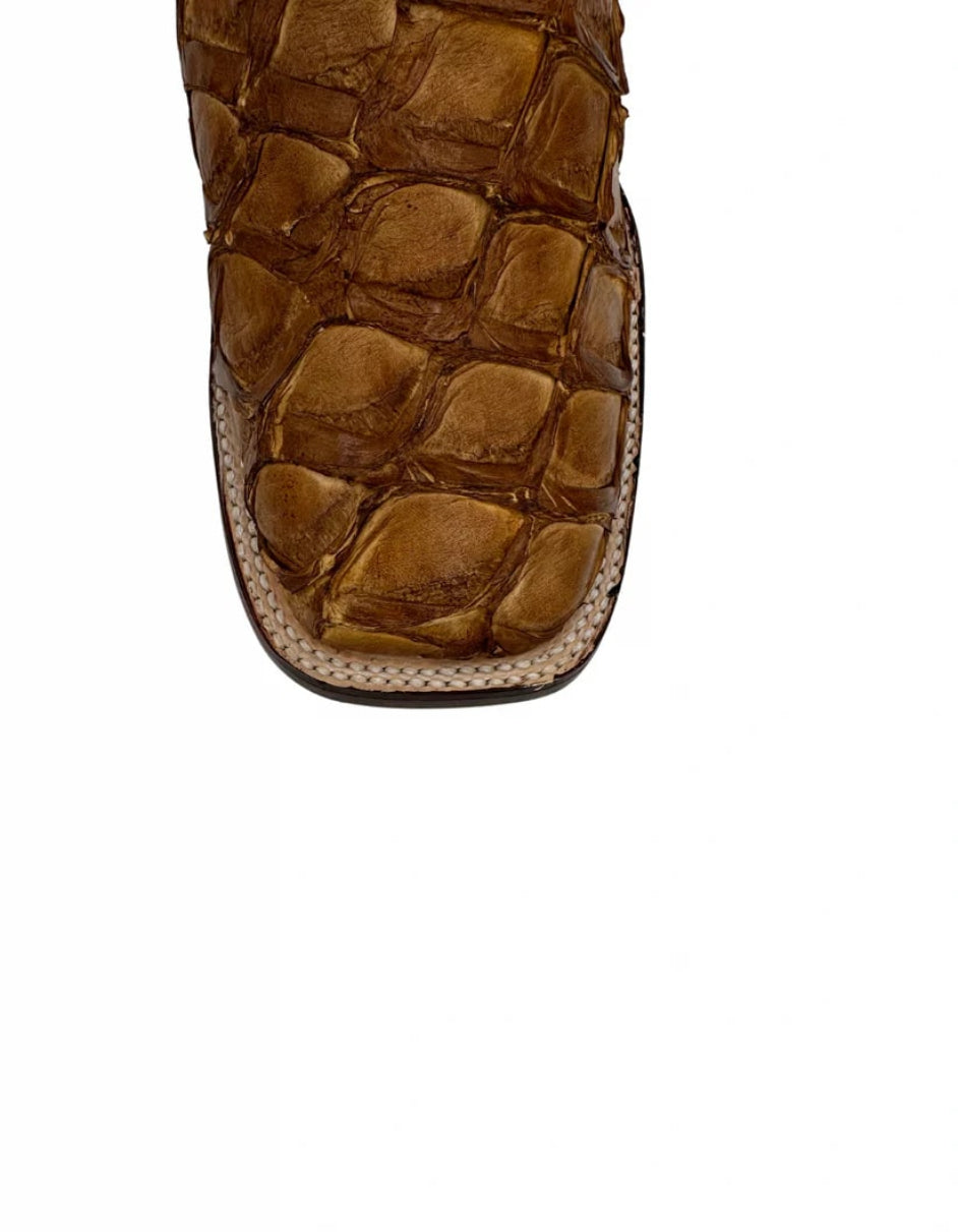 Men's Oryx Glossy Pirarucu Square Toe Boot