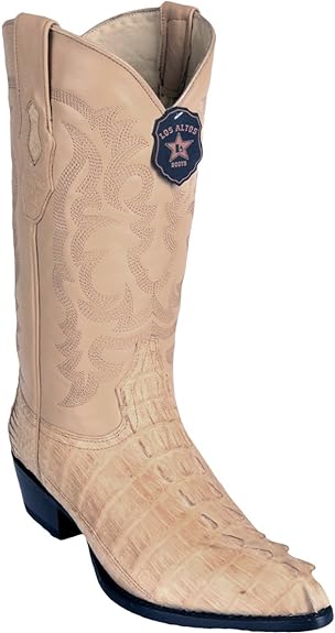 J Toe Caiman Tail Cowboy Boots